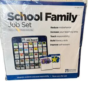 School Family Job Set Conscious Discipline Chores Organised Home Classroom New